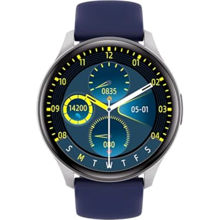 Trevi T-FIT 235A Smartwatch mit 1,43 Zoll AMOLED Display, kabelloser Anruffunktion, IP67, Silber – Bild 2