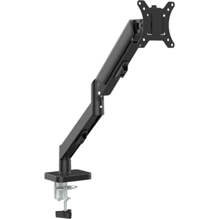 CABLETECH Monitorhalterung UDT16-012, verstellbar für 17"-32" Bildschirme, 360° drehbar mit Gasfeder-Einstellung
