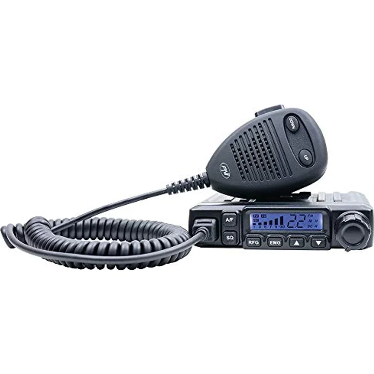 CB-Funkgerät PNI Escort HP 6500, Multistandard, 4 W, AM-FM, 12 V, ASQ, HF-Verstärkung, Zigarettenanzünderstecker enthalten – Bild 3