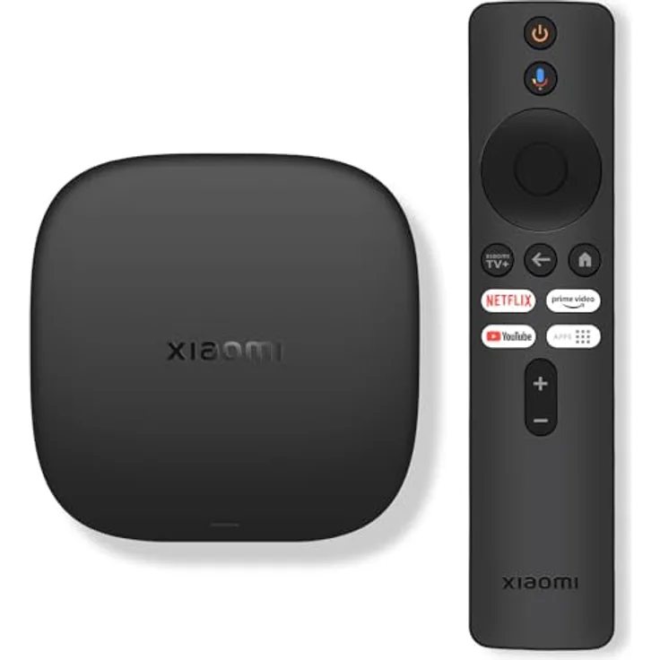 Xiaomi TV Box S 3rd Gen, 4K UHD Streaming-Client mit 32GB, WiFi 6 und Google TV