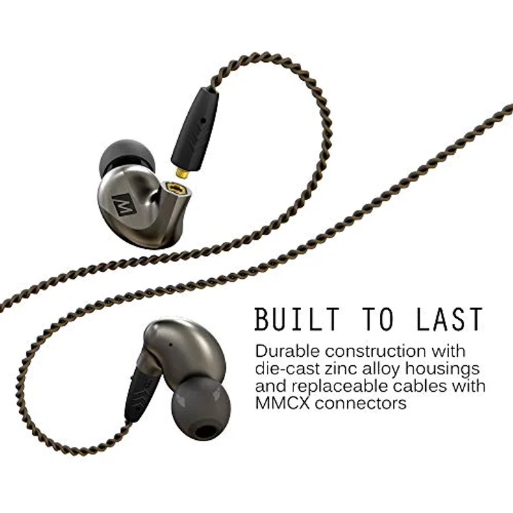 MEE Audio Pinnacle P1 High Fidelity Audiophile In-Ear Kopfhörer mit austauschbaren Kabel – Bild 5