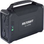 "VOLTCRAFT VC-GP50 Powerbank 96000 mAh USB PD 2.0 LiFePO 4 Schwarz - Hohe Kapazität (96000 mAh), Solar-Ladeeingang, LED-Blinkleuchte, kompakt und leicht"