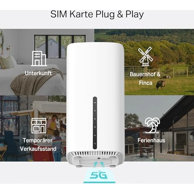 TP-Link Archer NX500, Dualband Gigabit Router mit Wi-Fi 6, bis zu 4,67 Gbit/s, Weiss, EasyMesh-kompatibel, 8 Antennen, 5G/LTE-Backup – Bild 7