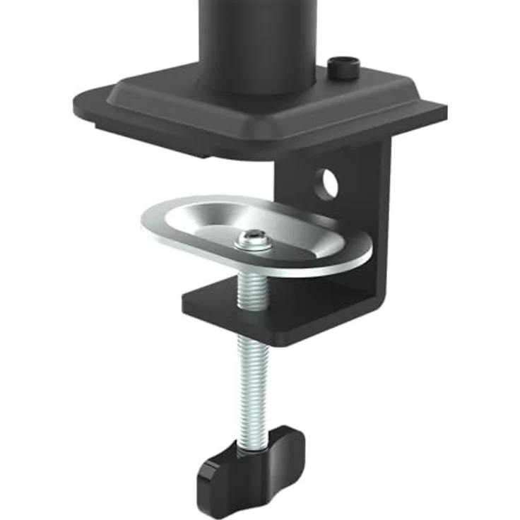 CABLETECH UCH0219 Tischhalterung für Monitore 13"-32", VESA 75x75/100x100, neigbar, drehbar, höhenverstellbar bis 390 mm, max. Tragkraft 10 kg – Bild 5