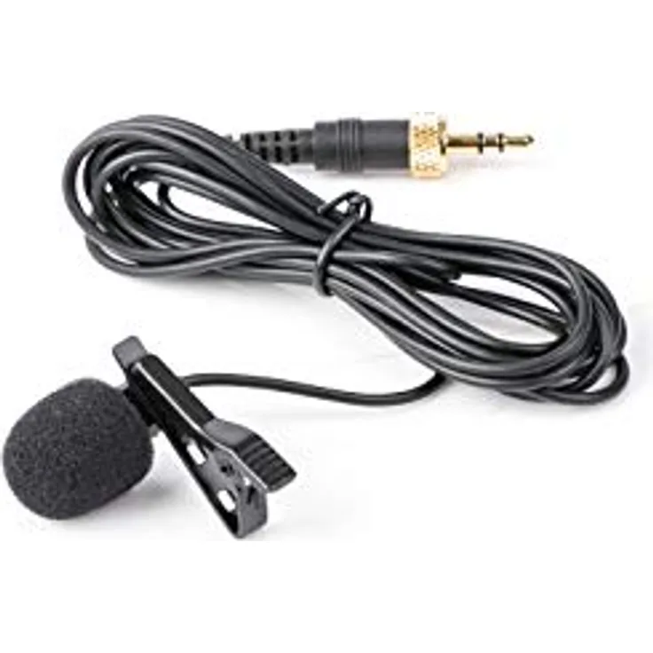 Saramonic Ersatz-Lavalier-Mikrofon mit Verriegelung, 1/8-Zoll-Stecker für Saramonic-Sender (SR-UM10-M1)