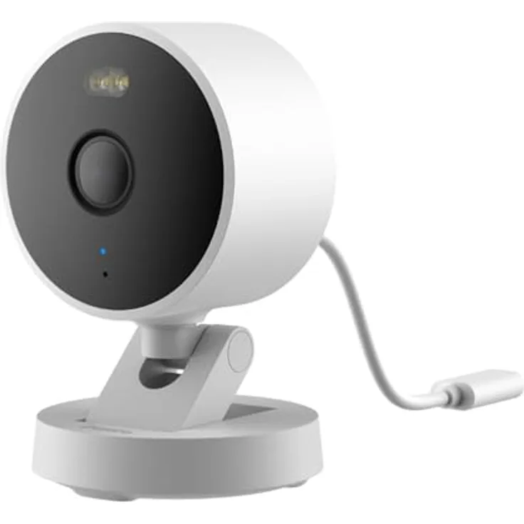Aqara G100, Netzwerkkamera mit 2K Auflösung (2304 x 1296 Pixels), Weiss, KI-gestützte Bewegungs- und Menschenerkennung