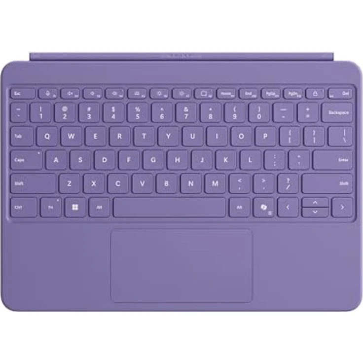 Microsoft Surface Pro 12" Keyboard, kompatibel mit Surface Pro (1. Edition), violett, mit Hintergrundbeleuchtung und schnellem Zugriff auf KI-Funktionen – Bild 1