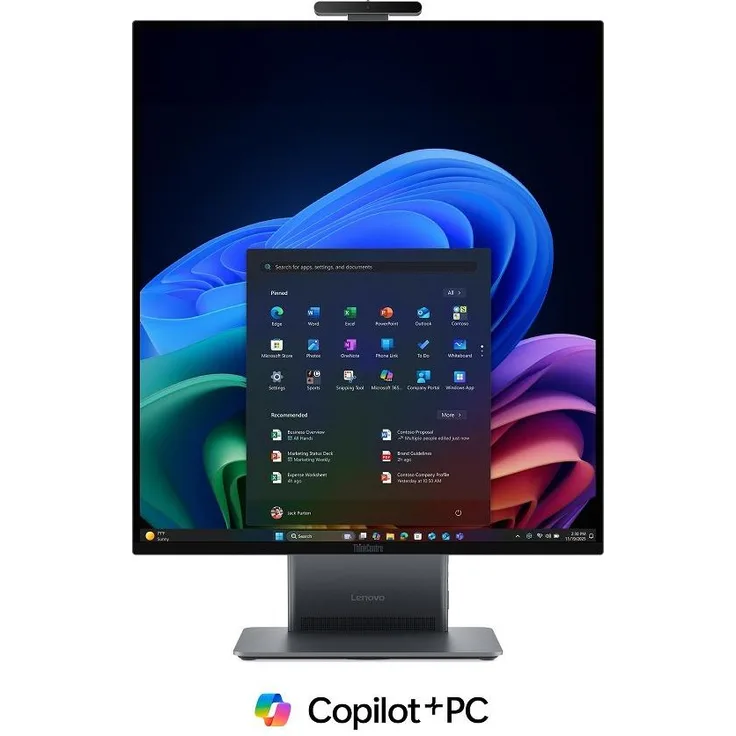 Lenovo ThinkCentre X AIO, 27,6" QHD All-in-One-PC, Intel Core Ultra X7 368H, 32 GB RAM, 512 GB SSD, Intel Arc B390, Windows 11 Pro