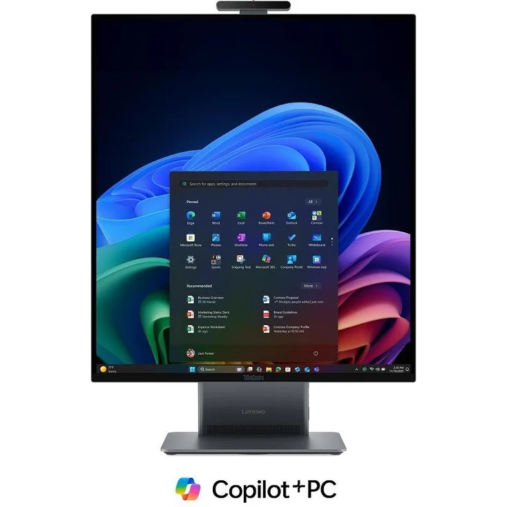 Lenovo ThinkCentre X AIO, 27,6" QHD All-in-One-PC, Intel Core Ultra X7 368H, 32 GB RAM, 512 GB SSD, Intel Arc B390, Windows 11 Pro