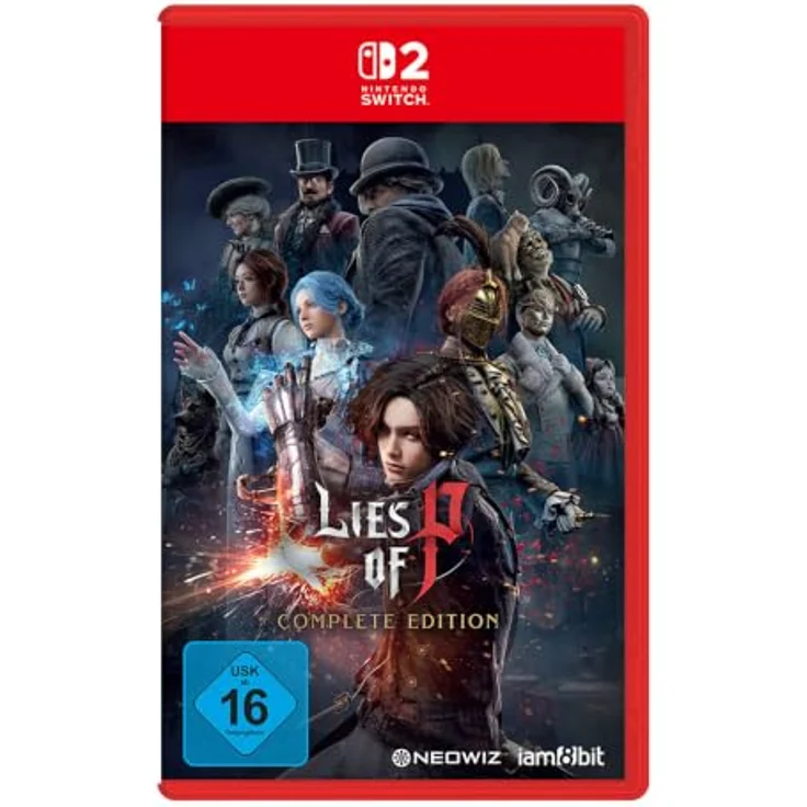 PM STUDIOS Lies of P (Complete Edition) - Nintendo Switch, inklusive Overture Erweiterung, optimiert für Switch 2, Bonus-Kostüme und Lore-Sammelkarten – Bild 1