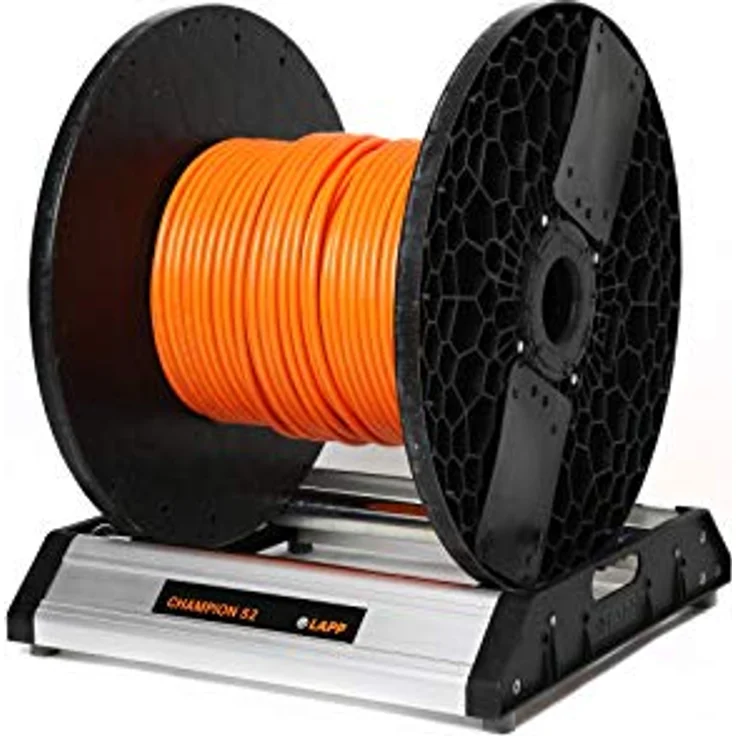 Lapp 85008070 Kabeltrommel Abroller zum abrollen von Kabeltrommeln bis 52cm Breite – Bild 4