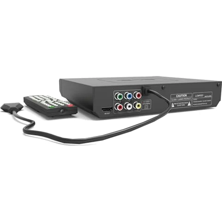 Reflexion DVD367 DVD-Player (Full HD, mit Display, HDMI, Fernbedienung und CD Kopierfunktion auf USB) – Bild 3