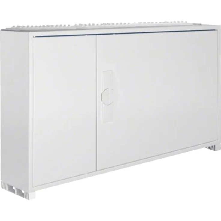 Hager FWB33S, Freistehendes Gestell aus Stahl, IP44, 500 mm hoch, 800 mm breit, Weiss, Serverschrank