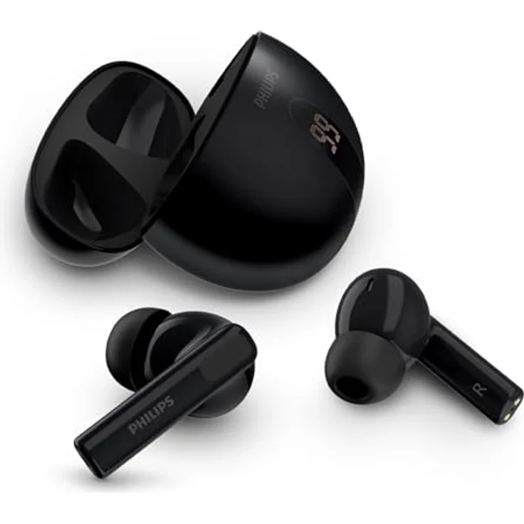 Philips TAT 2520, Wireless In-Ear-Kopfhörer mit Adaptive Noise-Cancelling, Freisprechfunktion, Multi-Point-Verbindung und Sprachsteuerung, kompatibel mit Siri und Google Assistant, Bluetooth – Bild 1