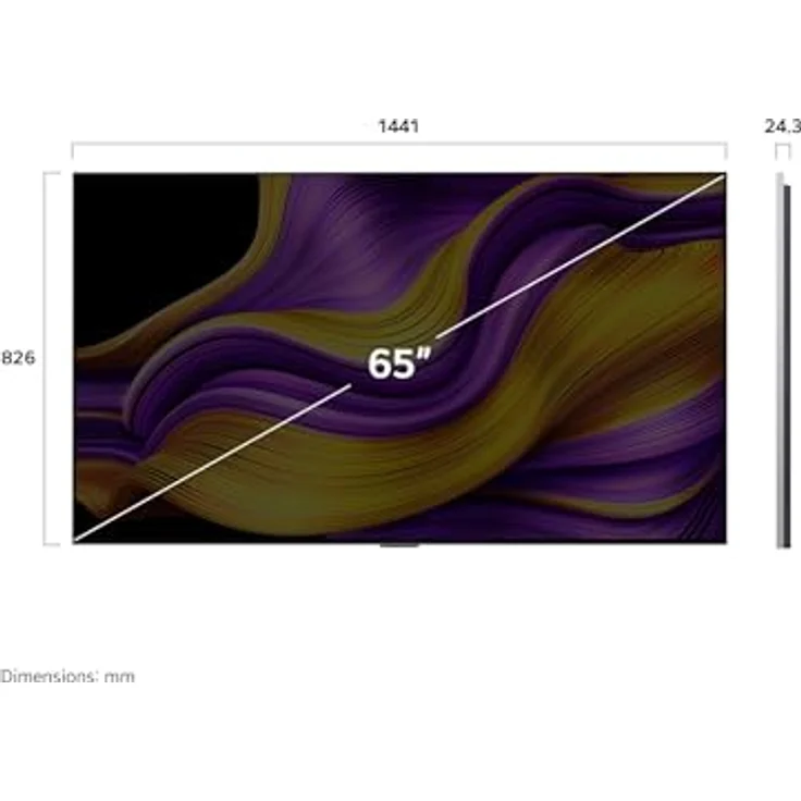 LG OLED65G58LW 4K OLED evo Gallery Design 164 cm (65"), LG OLED G5 – Bild 5