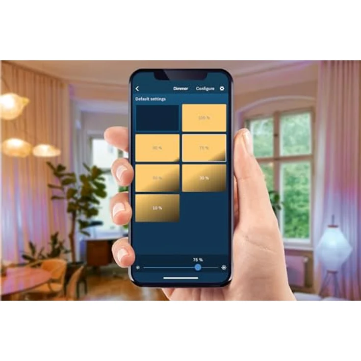 Bosch Smart Home Dimmer Schalter, Aktor zur smarten Steuerung von dimmbarer Beleuchtung, kompatibel mit Amazon Alexa, Google Assistant und Apple HomeKit – Bild 3