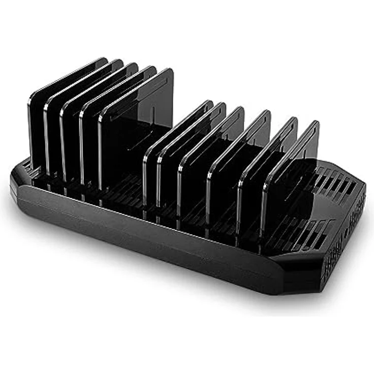 Lindy 120W 10 Port USB-Ladestation, Smart Charging, Typ-A & Typ-C, One Size – Bild 2