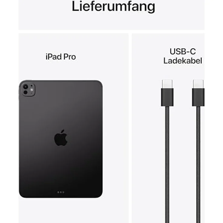 Apple iPad Pro 11" (2025) Wi-Fi 256GB Space Schwarz – M5 Chip, Ultra Retina XDR Display, Modell MDWK4TY/A – Bild 6