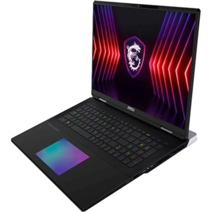 MSI Titan 18 HX A14VIG-080ES, 18 Zoll Gaming-Laptop mit Intel Core i9 14900HX, 64 GB RAM, 2 TB SSD, NVIDIA GeForce RTX 4090, Windows 11 Home, Core Black, spanische QWERTY-Tastatur