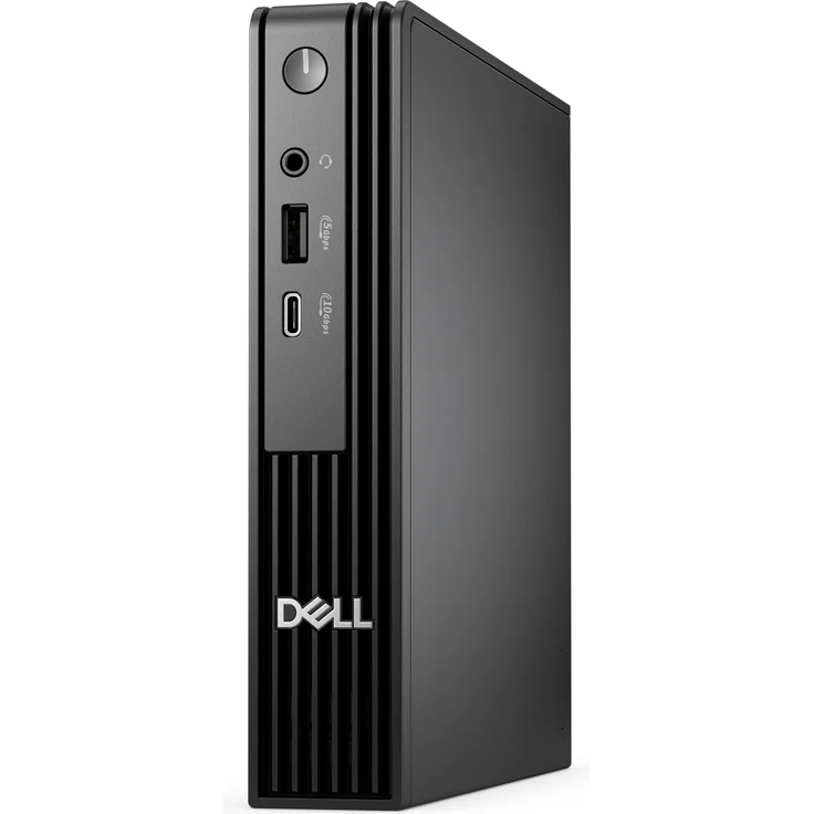 Dell Pro Micro QCM1255, kompakter Desktop-PC mit AMD Ryzen 5 8500GE, 16 GB RAM, 512 GB SSD, Schwarz – Bild 1