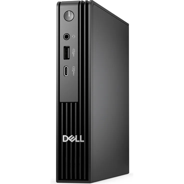 Dell Pro Micro QCM1255, kompakter Desktop-PC mit AMD Ryzen 5 8500GE, 16 GB RAM, 512 GB SSD, Schwarz
