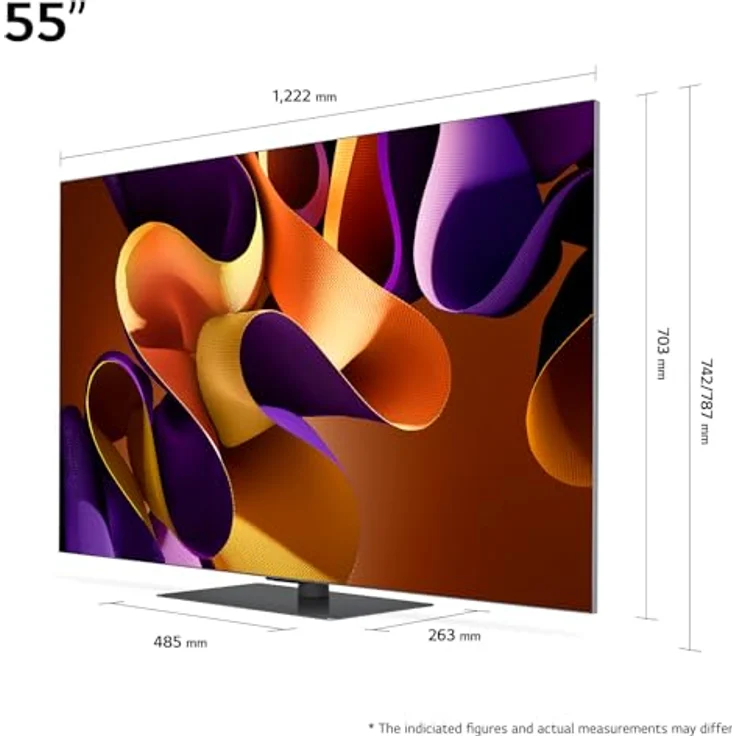 LG OLED55G49LS TV 55" (139 cm) OLED evo Fernseher (α11 4K AI-Prozessor, Dolby Vision, bis zu 120Hz) [Modelljahr 2024], Schwarz – Bild 2