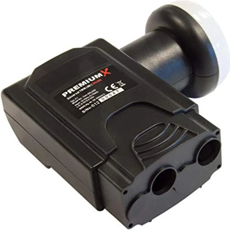 Premium X Deluxe Twin LNB 2Fach für 2 Teilnehmer, 4K Full HD, mit Wetterschutz und LTE Filter, digitale Frequenzstabilität für Satellitenschüssel TV Receiver – Bild 2