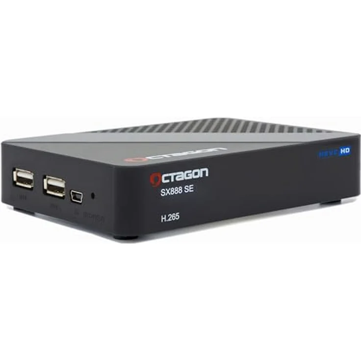 OCTAGON SX888 SE V2, H.265 HD IP HDTV Receiver mit DLNA, 256MB RAM, HDMI CEC Support, firmware aktiverbar – Bild 2