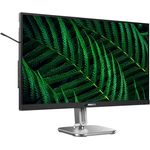 PHILIPS 27B2G5601-27 Zoll Quad HD Monitor, höhenverstellbar, mit Lautsprechern, Adaptive Sync, dunkel grau