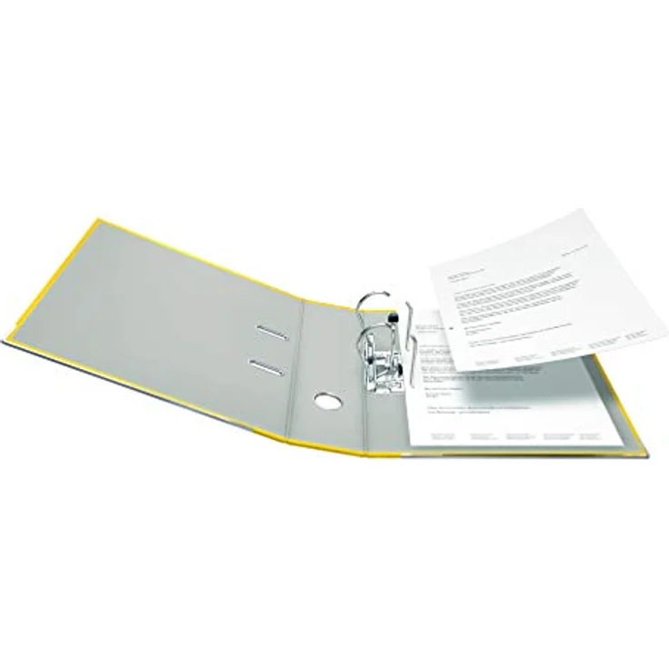 Falken Aktenordner Ordner Rückenbreite: 80 mm Verwendung für Papierformat: DIN A4, Extrem strapazierfähig – Bild 3