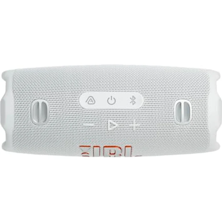 JBL Charge 6, tragbarer Bluetooth-Lautsprecher, 28 Stunden Akkulaufzeit, IP68 wasserdicht, Staub- und stoßfest, Pro Sound mit AI Sound Boost, Auracast Multi-Speaker, Weiß – Bild 4