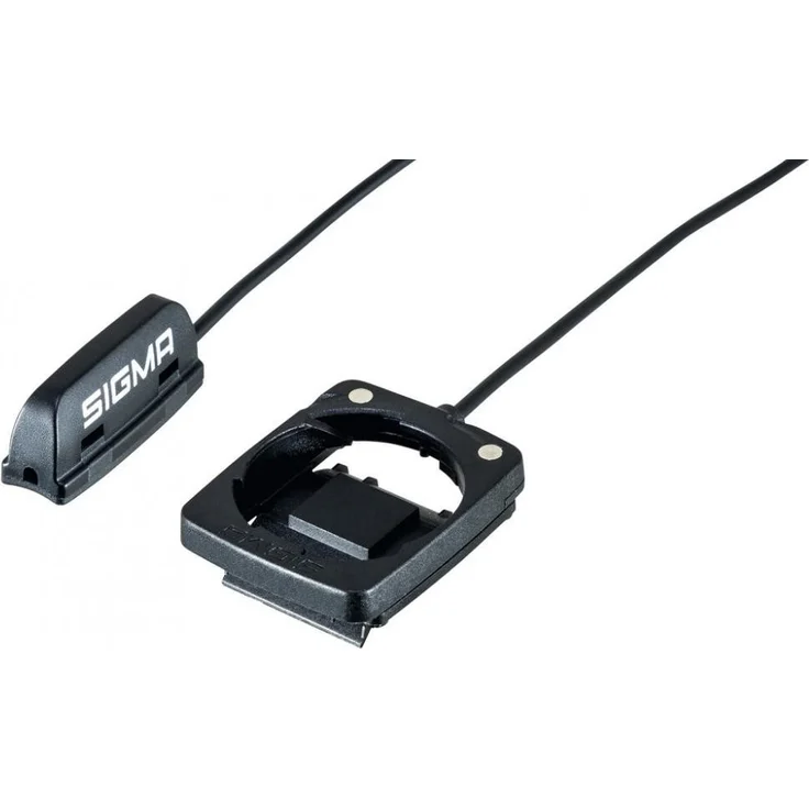 SIGMA Teile Halterung Kabel 2032, kabelgebundene Fahrradcomputer-Halterung mit 90 cm Kabellänge, schwarz