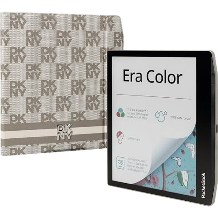 PocketBook Era Color, eReader mit 7" E-Ink-Kaleido-3-Display, 32 GB, inkl. Hülle, Smokey Beige – Bild 9
