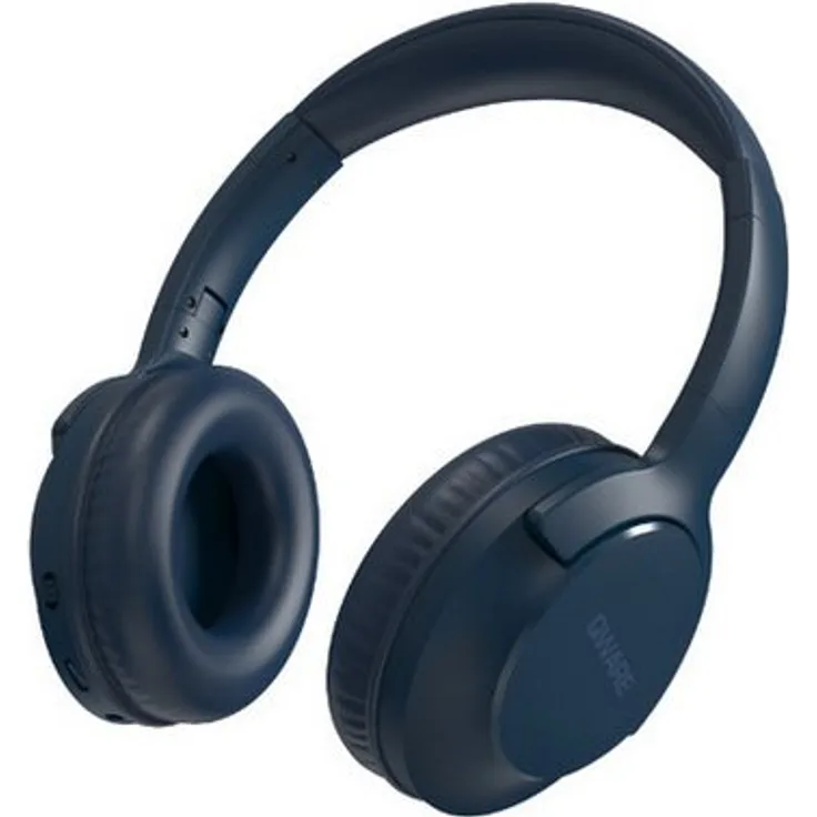 Qware Gaming Kopfhörer Faltbar – Kabellos, 20h Akkulaufzeit, Blau, Bluetooth 5.1, stabile Verbindung