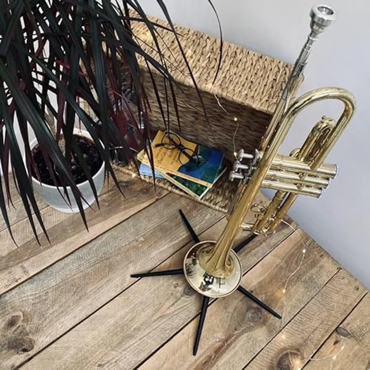 K&M 15213 Trompetenständer schwarz - Preisvergleich – Bild 6