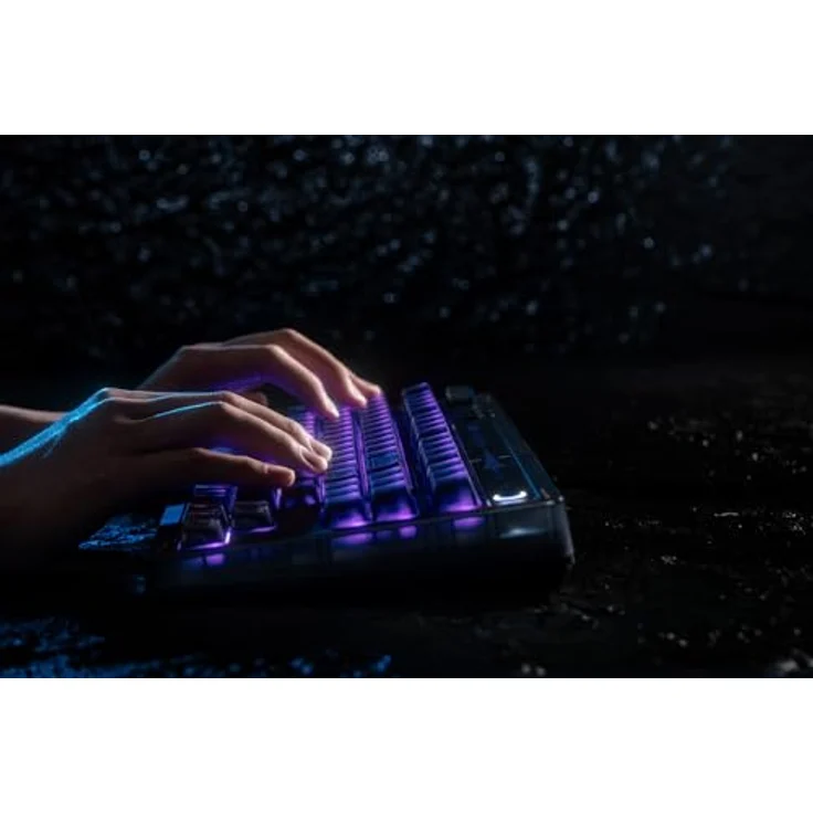 8bitdo Mechanical Keyboard Mecha Break Edition, Kabelgebunden und Kabellos, 87 Tasten, Schwarz, RGB-Hintergrundbeleuchtung, Hot-swappable Kailh Glaze Jellyfish Pro Switches – Bild 7