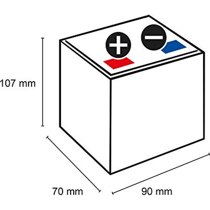 Q-Batteries 12LS-4.5 12V 4,5Ah Blei-Vlies Akku / AGM VRLA – Bild 2