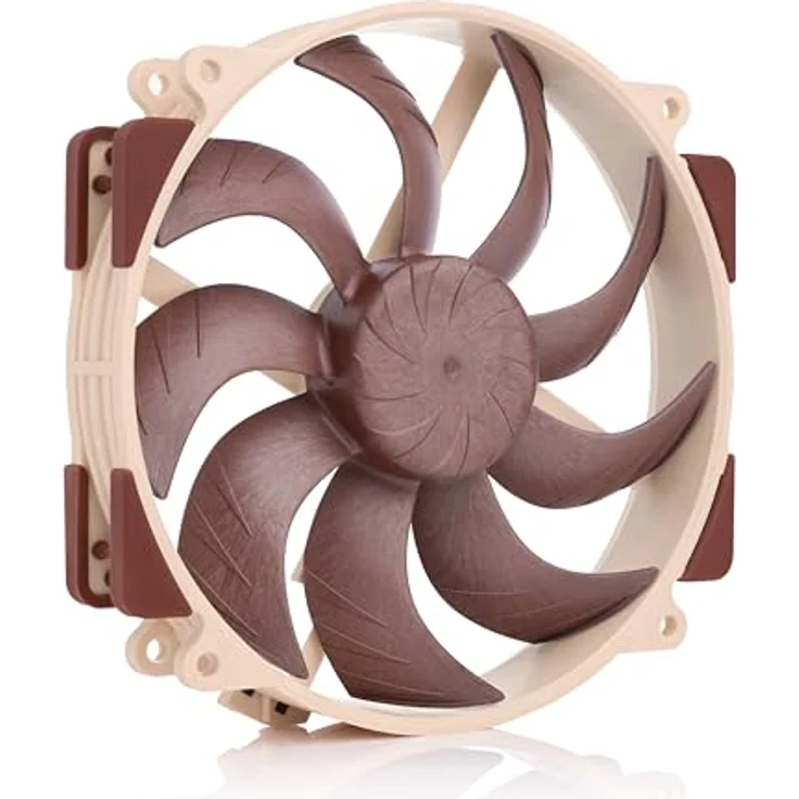 Noctua NF-A14x25r G2 PWM, 140mm Rundrahmenlüfter, 4-Pin (Braun) mit revolutionärer Kühlleistung – Bild 1