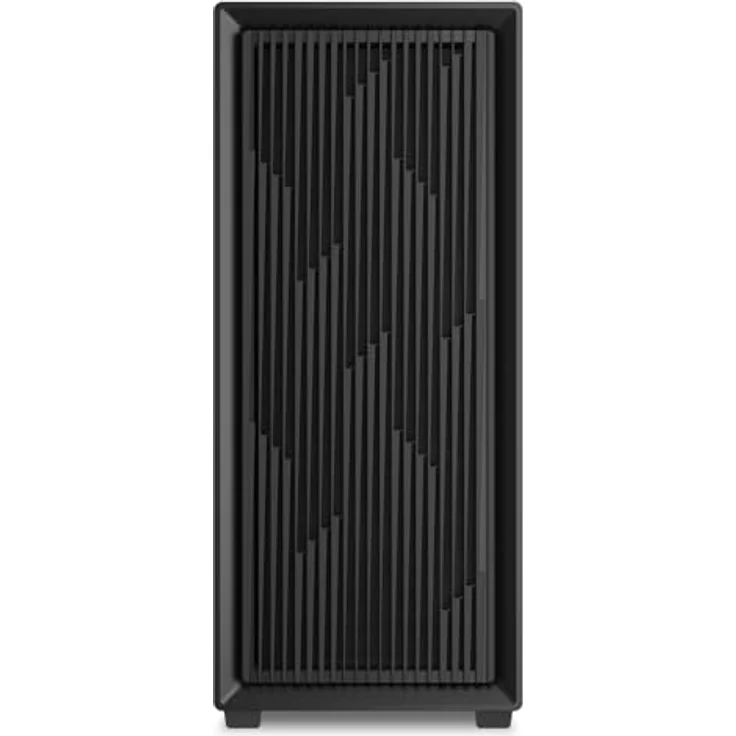 Sharkoon VK2, ATX PC Gehäuse mit erweiterbarem Airflow, Wasserkühlungs-Unterstützung, und ausreichend Platz für Datenspeicher – Bild 2