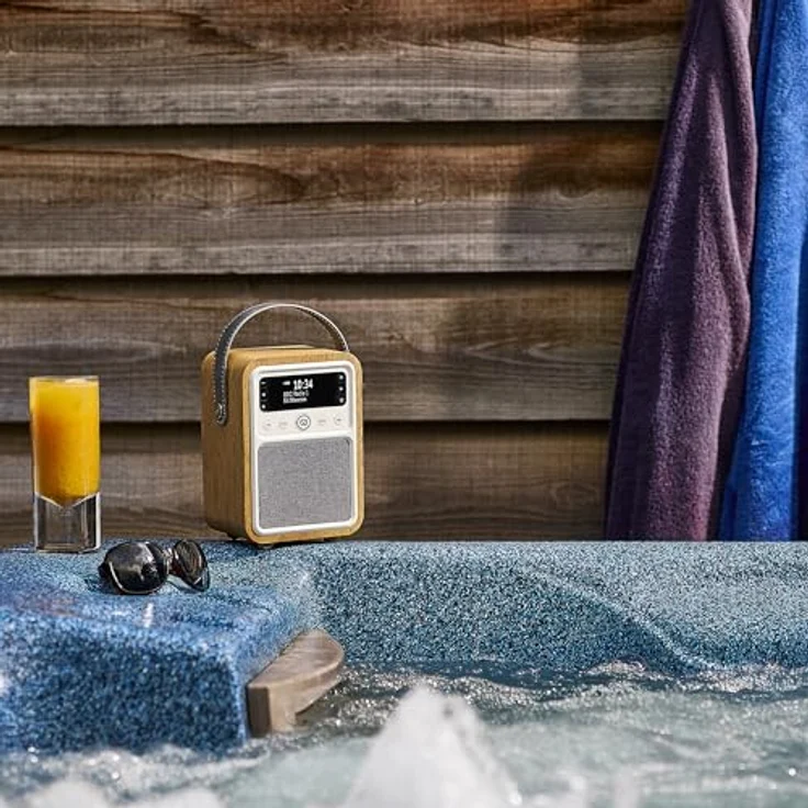 VQ VQ-MONTY-OK Monty Radio w/Bluetooth Eiche – Bild 3
