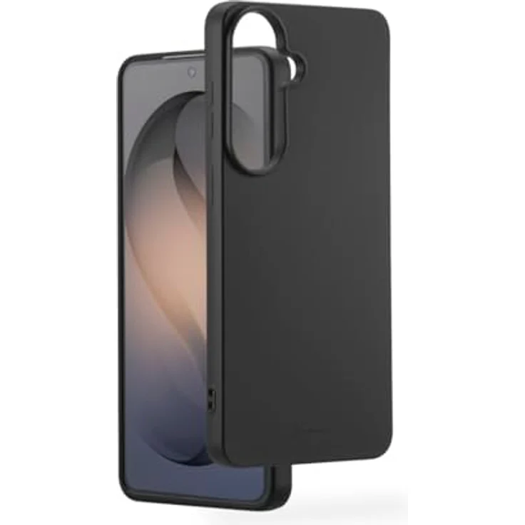 Hama Smartphone-Hülle für Samsung Galaxy S26+, Schwarz, ultradünn, kratzfest, weiches Innenfutter, Wireless-Charging-kompatibel – Bild 1