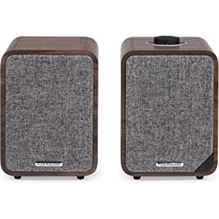 RUARK AUDIO MR1 MK2, Aktive Bluetooth-Lautsprecher mit AirPlay und DLNA, Walnussfurnier