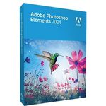 Adobe Photoshop Elements 2024|Standard |1 Gerät | PC/Mac | unbefristet | Box inkl. Aktivierungscode