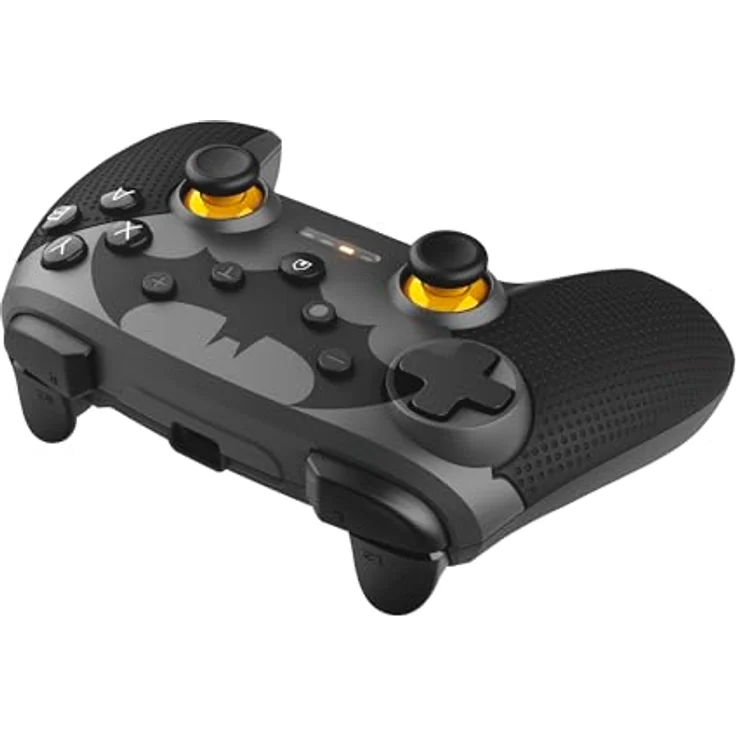 Trust MUTA Wireless Controller Batman, Multiplattform-Gaming Controller für PC, iOS, Switch und Android, gelb und schwarz, wiederaufladbar mit programmierbaren Tasten und Vibrationsfunktion – Bild 10