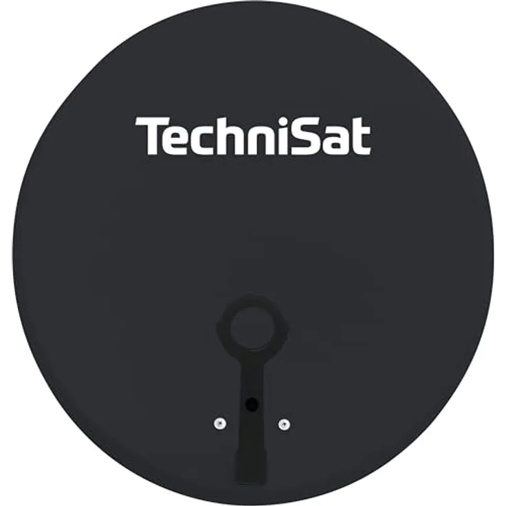 TechniSat TECHNITENNE 60 - Satellitenschüssel (60 cm digital Sat Anlage, Antenne mit Masthalterung, vorbereitet für die Aufnahme eines 40 mm LNB) anthrazit – Bild 2