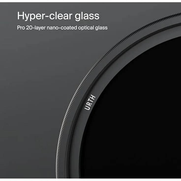 Urth 39 mm Variabler Graufilter ND8-128 (3-7 Stop) ND Filter (Plus+) – Bild 3