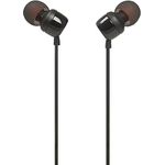 JBL Tune 110BT, In-Ear-Kopfhörer mit Freisprechfunktion, A2DP Bluetooth, ergonomisches Nackenbügeldesign, schwarze Ausführung