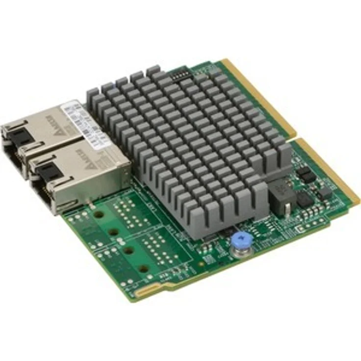 Supermicro AOC-MTG-i2T, 2-Port 10 Gigabit Ethernet Adapter, Plug-in-Karte, kabelgebunden, 10GBase-T