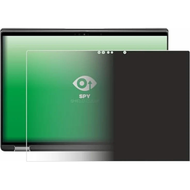 upscreen Blickschutzfolie für Dell Latitude 7440 2-in-1, Anti-Spy Displayschutz mit Blaulichtfilter und blasenfreier Montage, Made in Germany – Bild 2