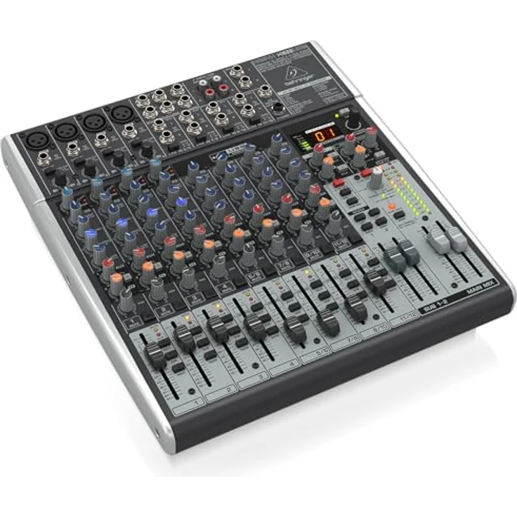 Behringer XENYX X1622USB 16-Kanal 2/2 Bus Mischpult mit XENYX Mic Preamps, 1-knob Kompressoren, 24-bit Multi-FX und USB Audio Interface – Bild 4